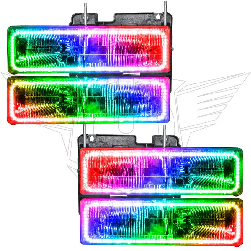 ORACLE Lighting 1992-1999 Chevrolet Suburban Pre-Assembled Halo Headlights - Image 6