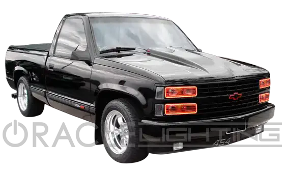 ORACLE Lighting 1995-2000 Chevrolet Tahoe LED Dual Headlight Halo Kit - Image 3