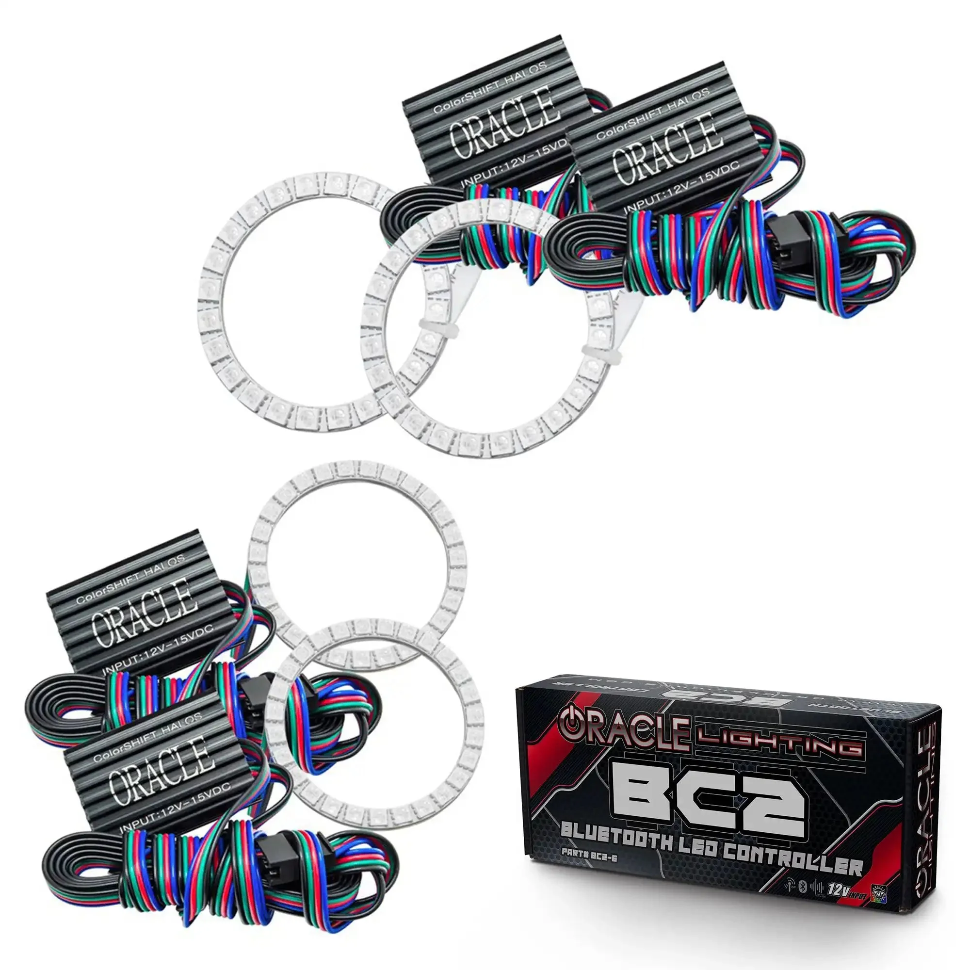 1997-2002 Plymouth Prowler ORACLE SMD Halo Kit - Image 13