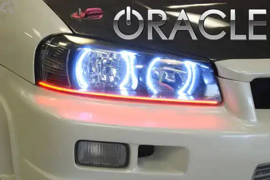 ORACLE Lighting 1998-2001 Nissan Skyline R34/GTR LED Headlight Halo Kit - Image 4
