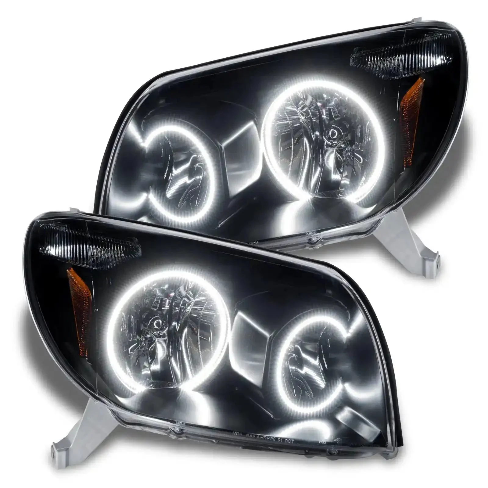 ORACLE Lighting 2003-2005 Toyota 4-Runner Pre-Assembled Halo Headlights - Black Housing - Non HID - Image 13