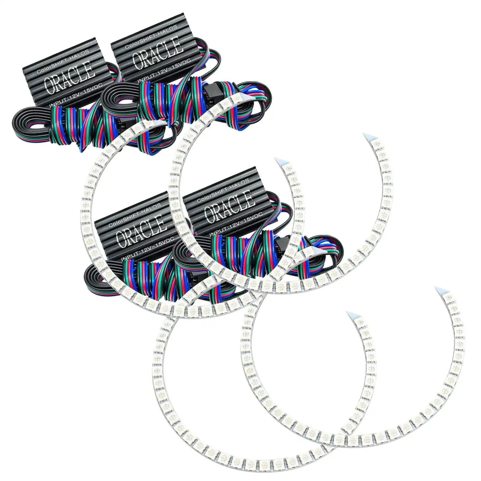 ORACLE Lighting 2003-2007 Honda Accord Coupe/Sedan LED Headlight Halo Kit - Image 3