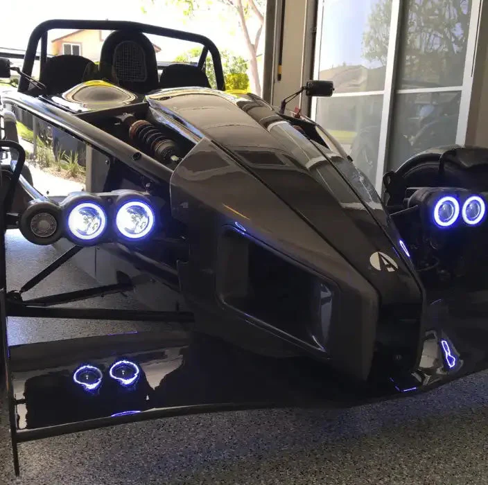 ORACLE Lighting 2003-2018 Ariel Atom LED Dual Surface Mount Headlight Halo Kit - Image 2