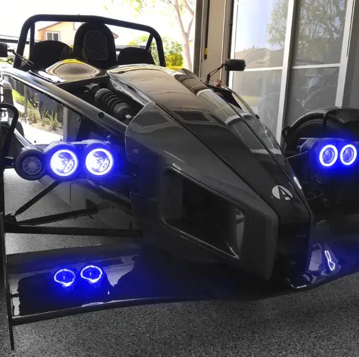 ORACLE Lighting 2003-2018 Ariel Atom LED Dual Surface Mount Headlight Halo Kit - Image 3