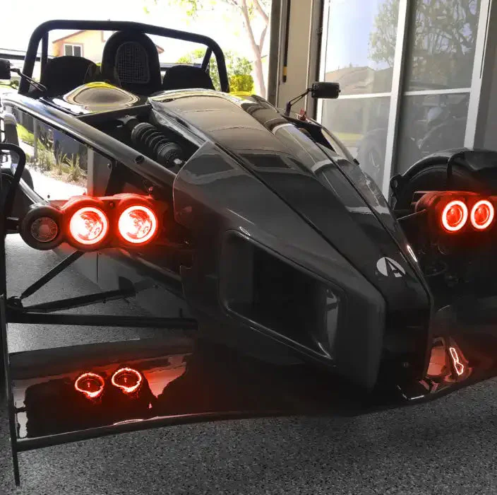 ORACLE Lighting 2003-2018 Ariel Atom LED Dual Surface Mount Headlight Halo Kit - Image 6