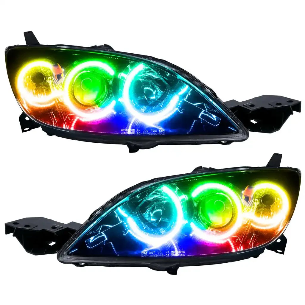 ORACLE Lighting 2004-2009 Mazda 3 LED Headlight Halo Kit - Image 3