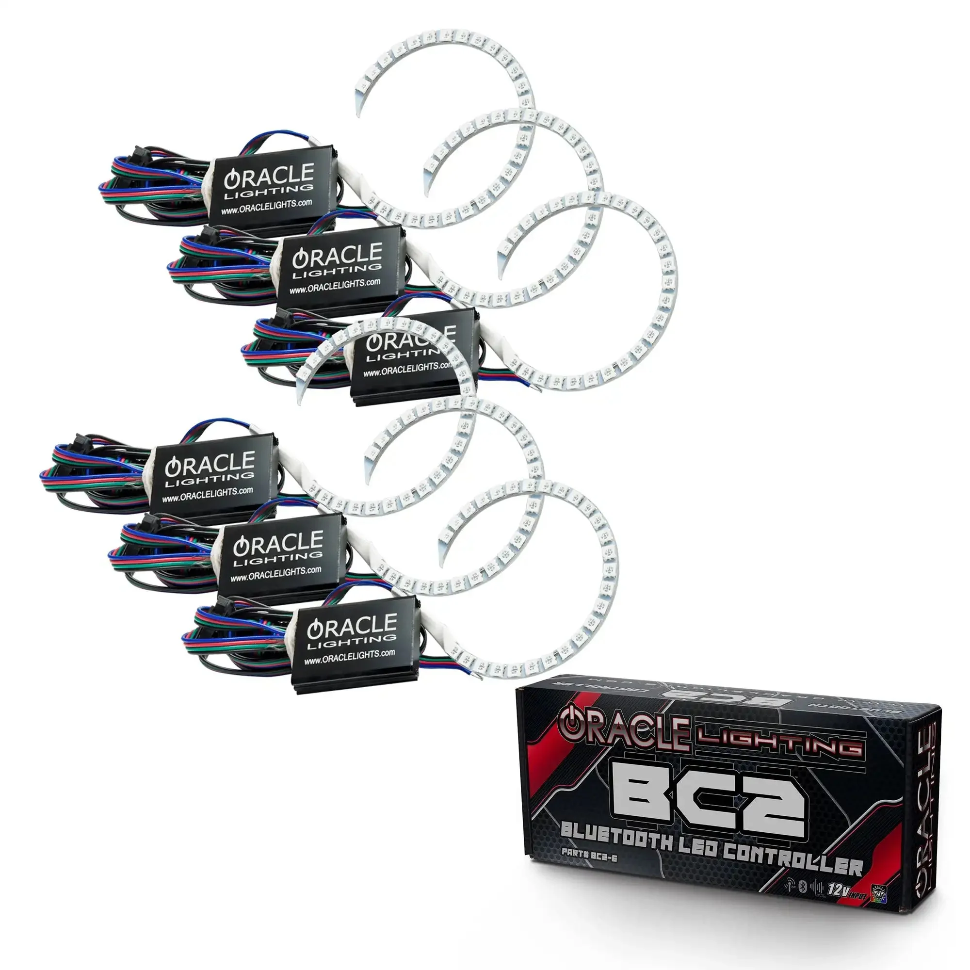 ORACLE Lighting 2004-2009 Mazda 3 LED Headlight Halo Kit - Image 9