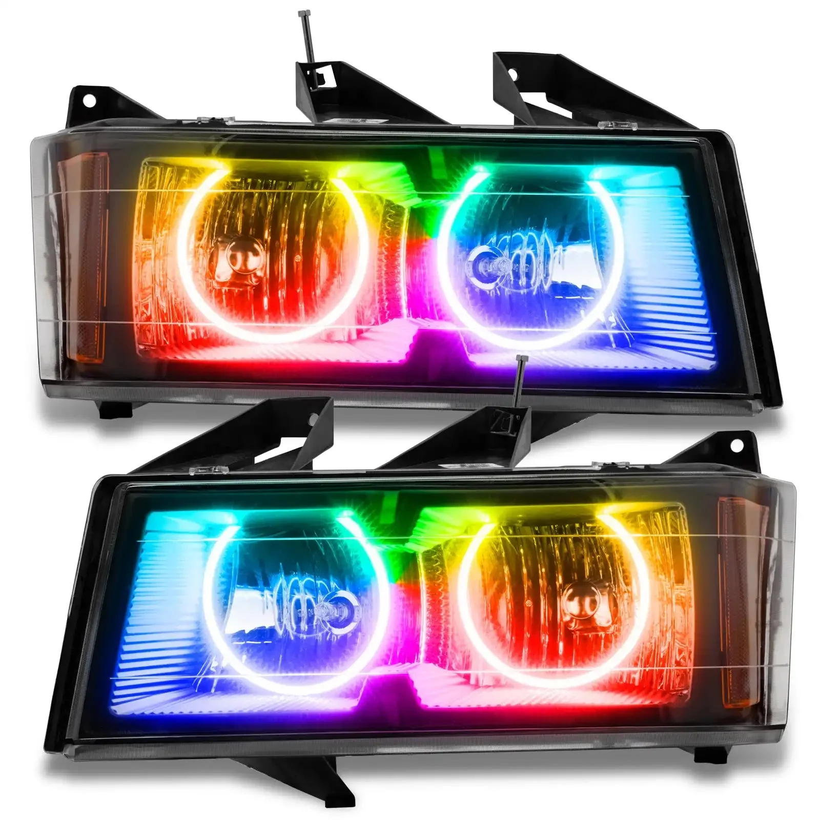 ORACLE Lighting 2004-2012 Chevrolet Colorado Pre-Assembled LED Halo Headlights - Image 10