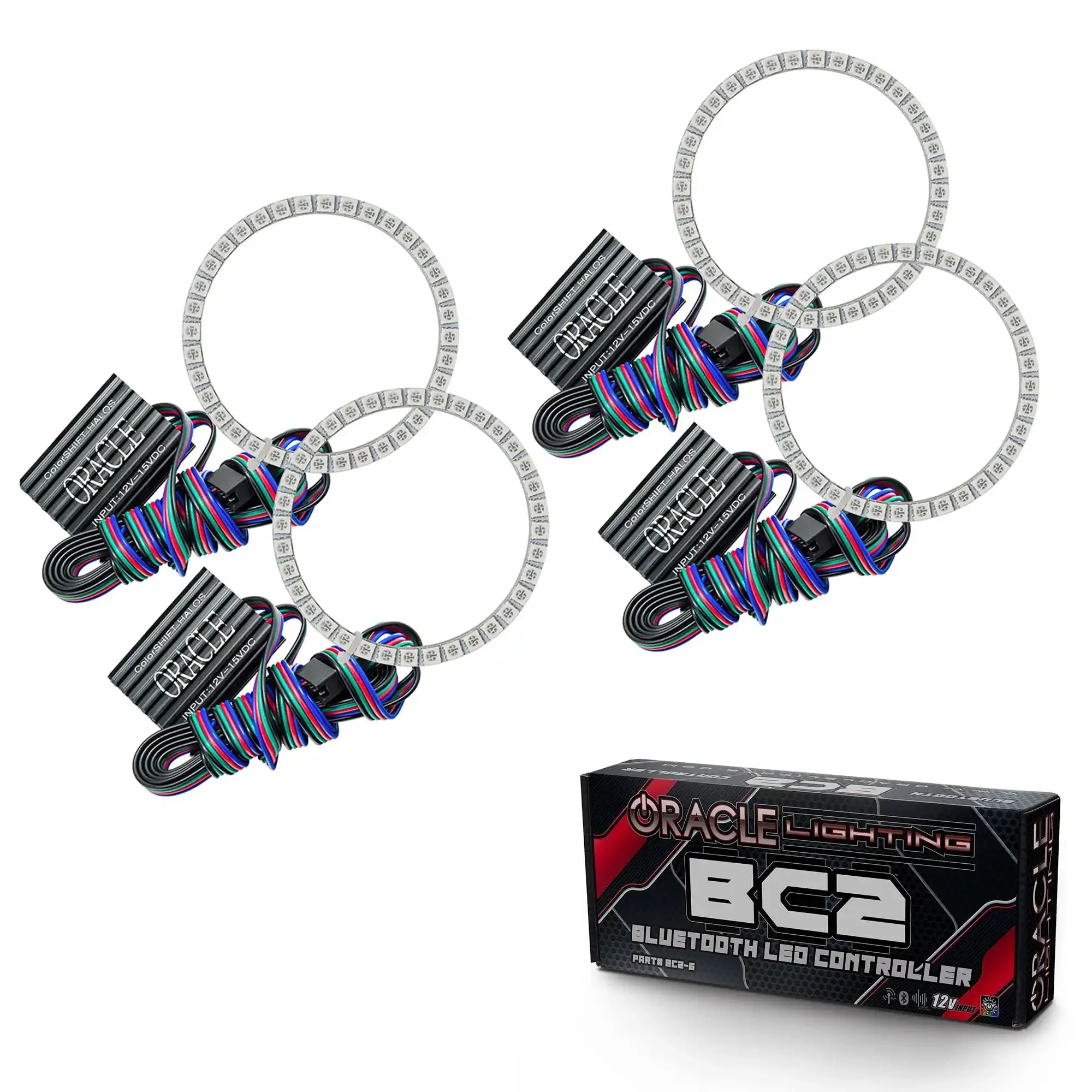 2004-2014 Bentley Flying Spur ORACLE Headlight Halo Kit - Image 9