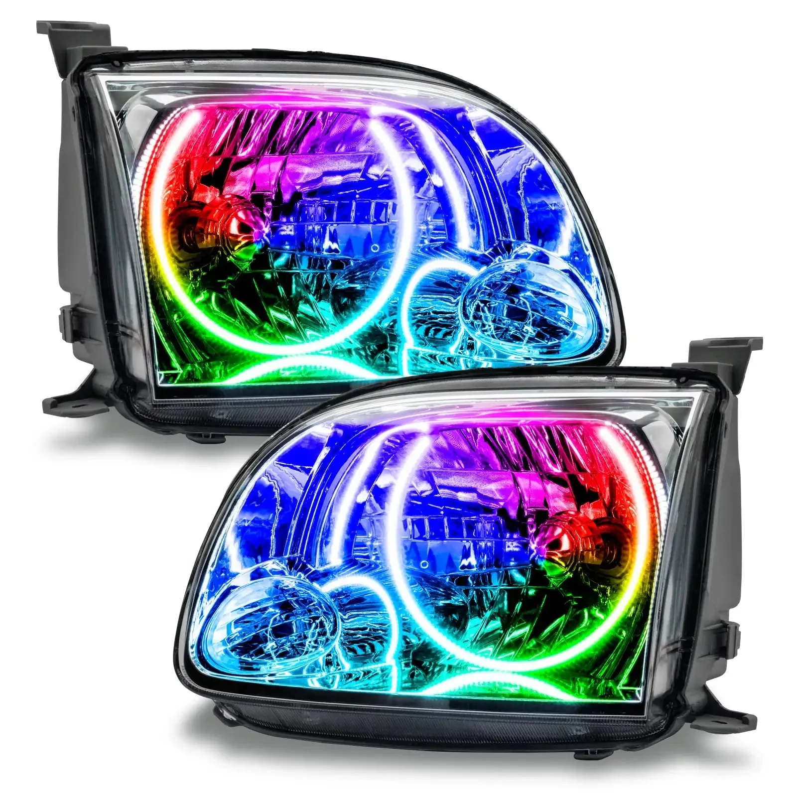 ORACLE Lighting 2005-2006 Toyota Tundra Regular/Accessible Cab Pre-Assembled LED Halo Headlights - Image 4
