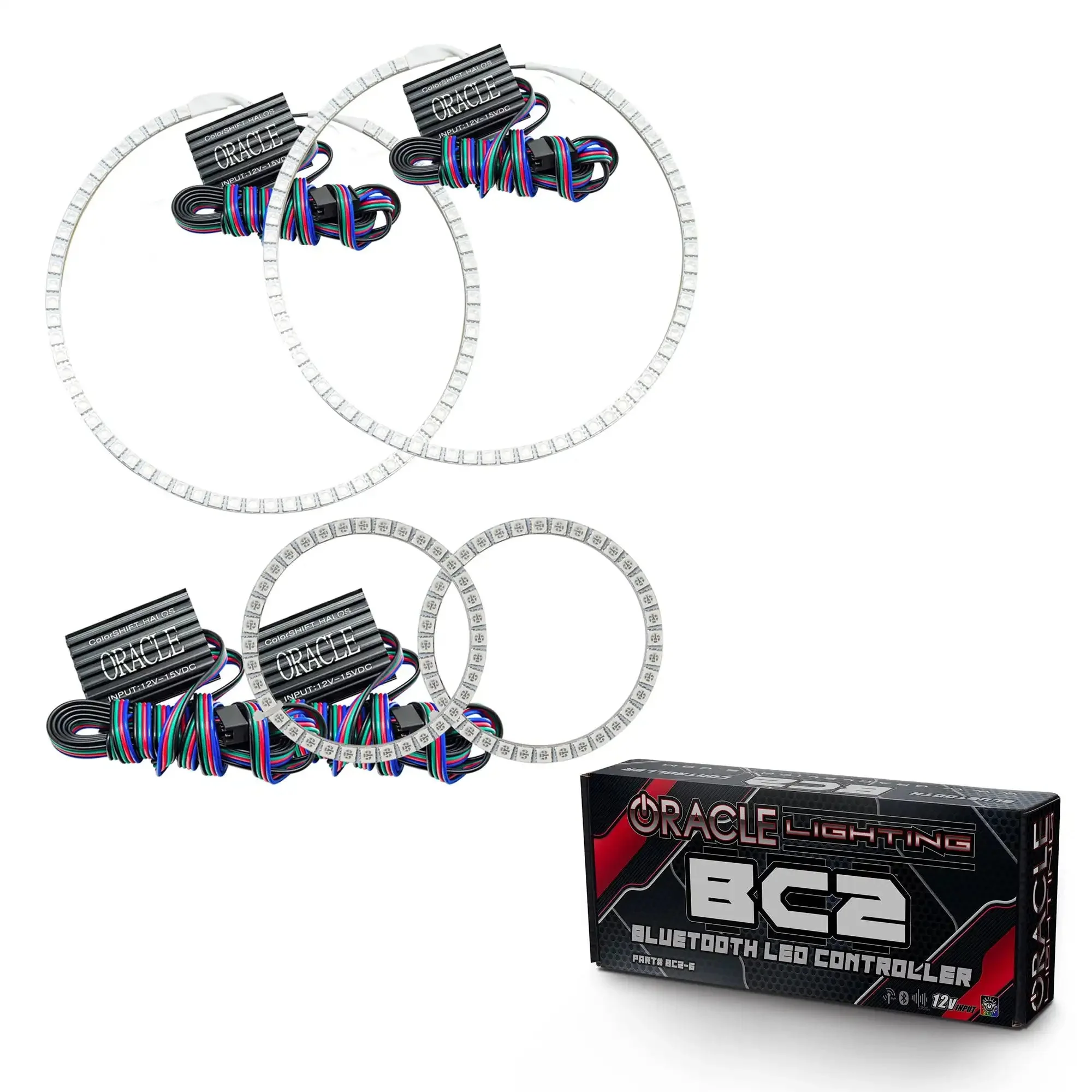 ORACLE Lighting 2005-2006 Volkswagen Touareg LED Headlight Halo Kit - Image 7