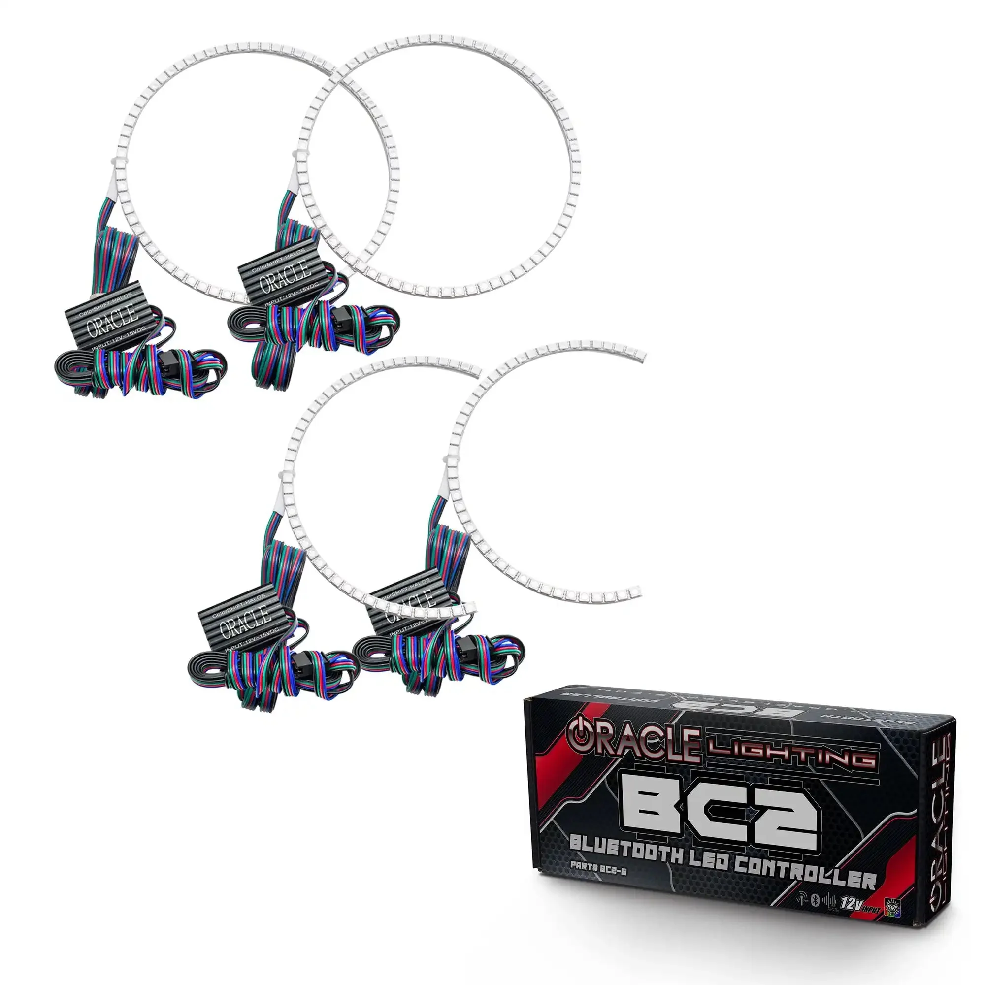 ORACLE Lighting 2005-2007 Dodge Dakota LED Headlight Halo Kit - Image 6