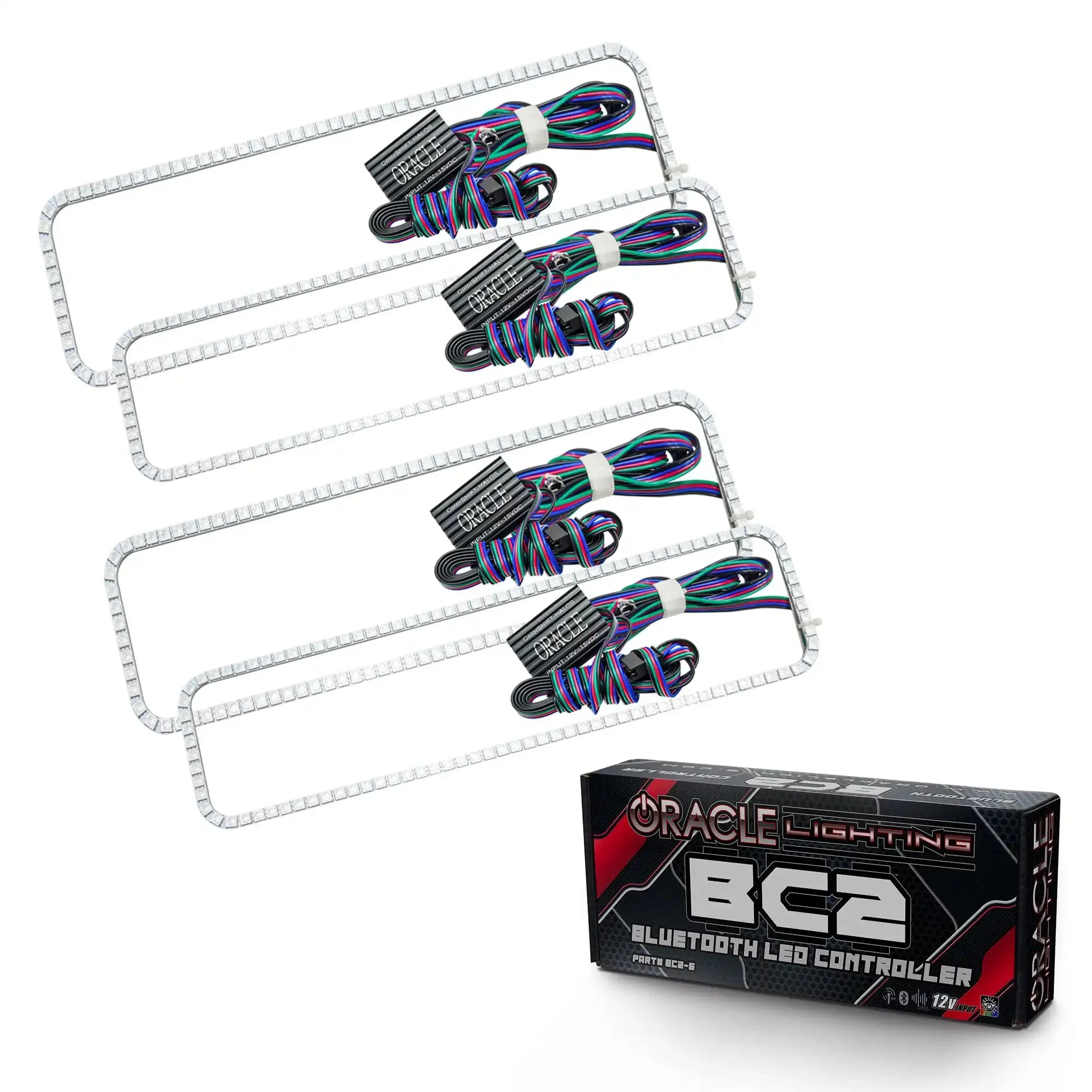 ORACLE Lighting 2005-2007 Ford F-250/F-350 Super Duty LED Headlight Halo Kit - Image 8