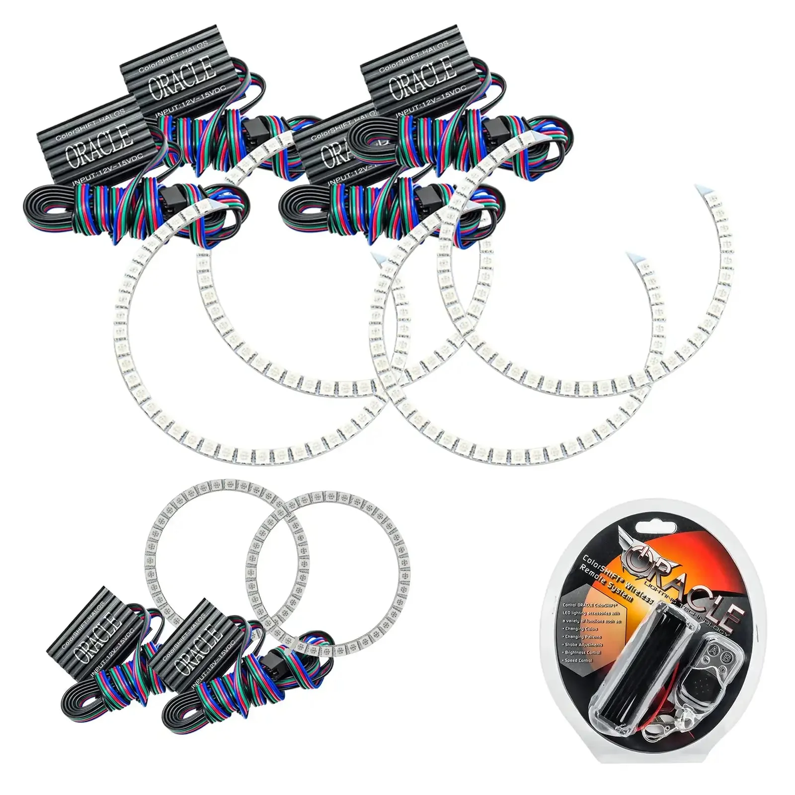 ORACLE Lighting 2005-2010 Dodge Charger LED Headlight Halo Kit - Image 19
