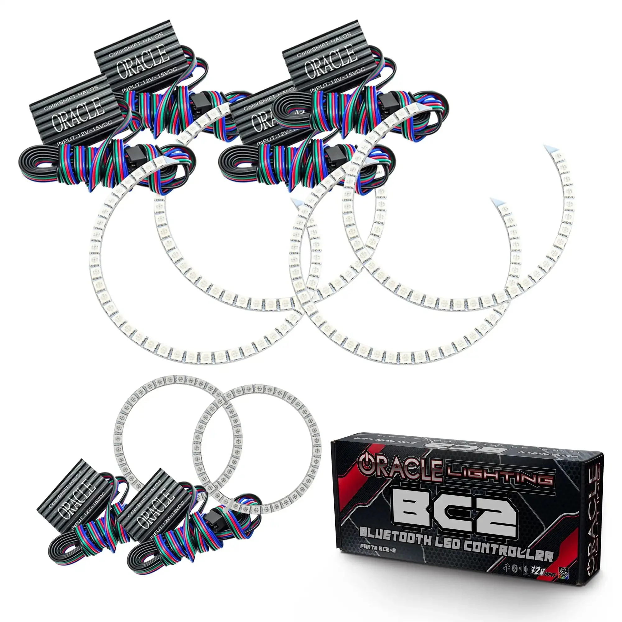 ORACLE Lighting 2005-2010 Dodge Charger LED Headlight Halo Kit - Image 21