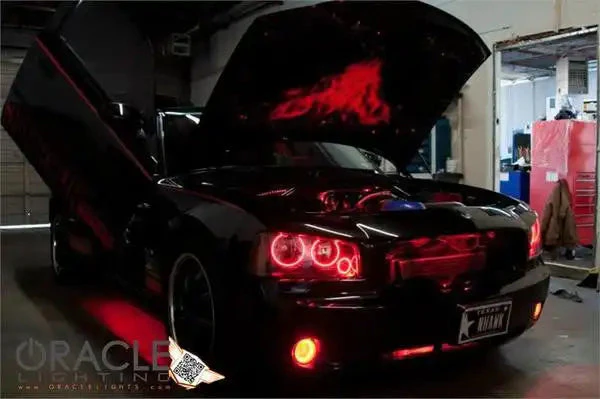 ORACLE Lighting 2005-2010 Dodge Charger LED Headlight Halo Kit - Image 7
