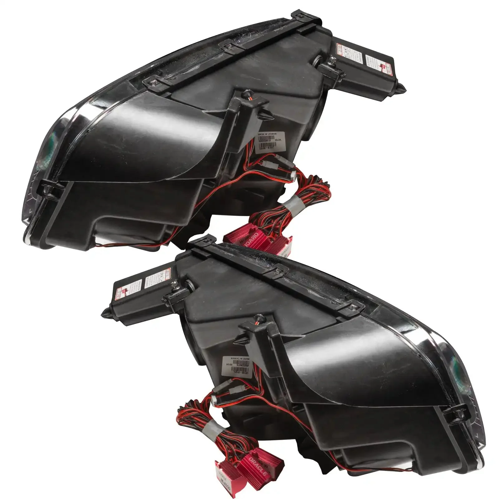 2005-2010 Dodge Charger Pre-Assembled Headlights - Non HID - Triple Halo - Image 4
