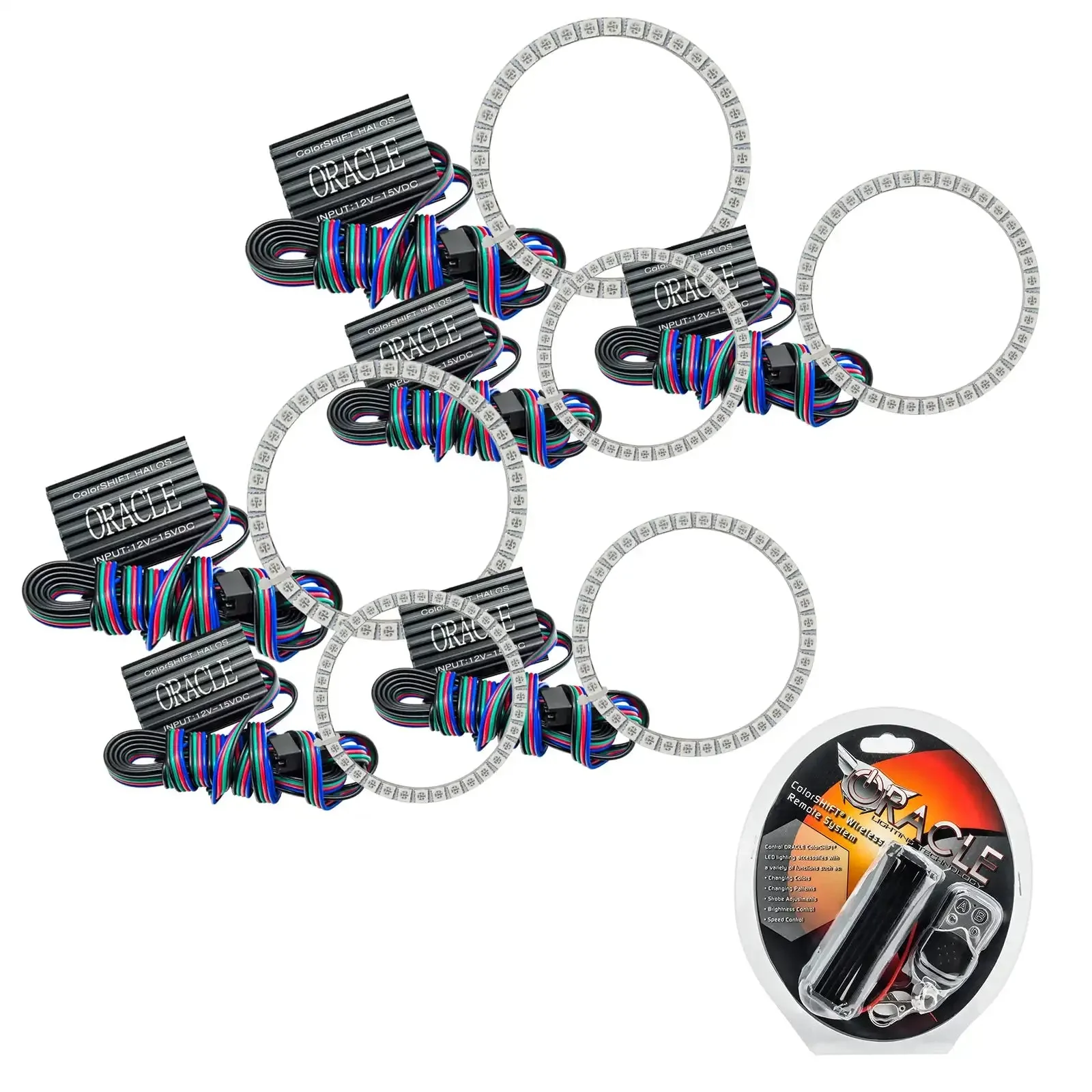 2005-2013 Chevrolet C6 Corvette ORACLE Triple Halo Headlight Kit - Image 11