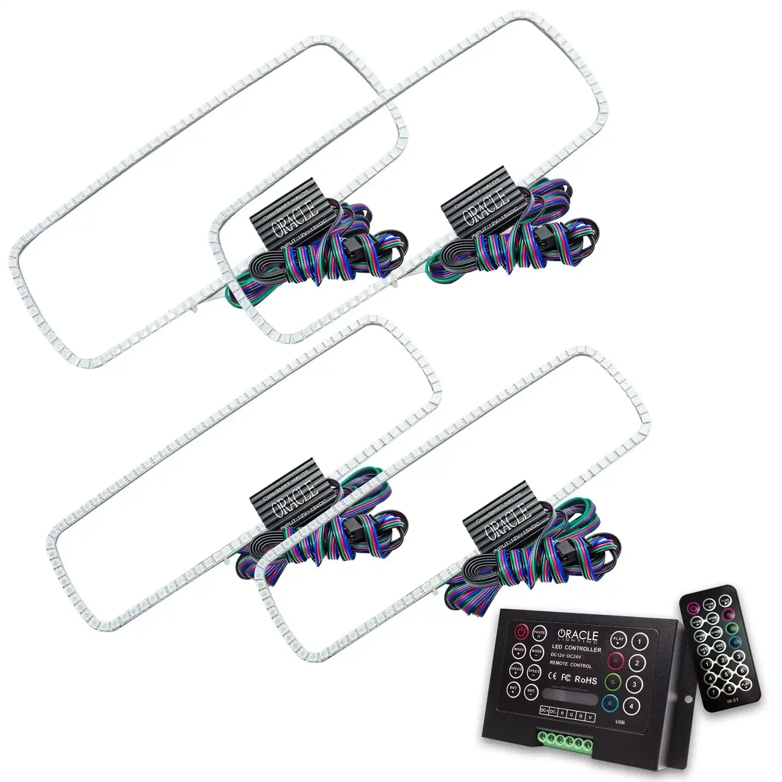 ORACLE Lighting 2005 Ford Excursion LED Headlight Halo Kit - Image 6