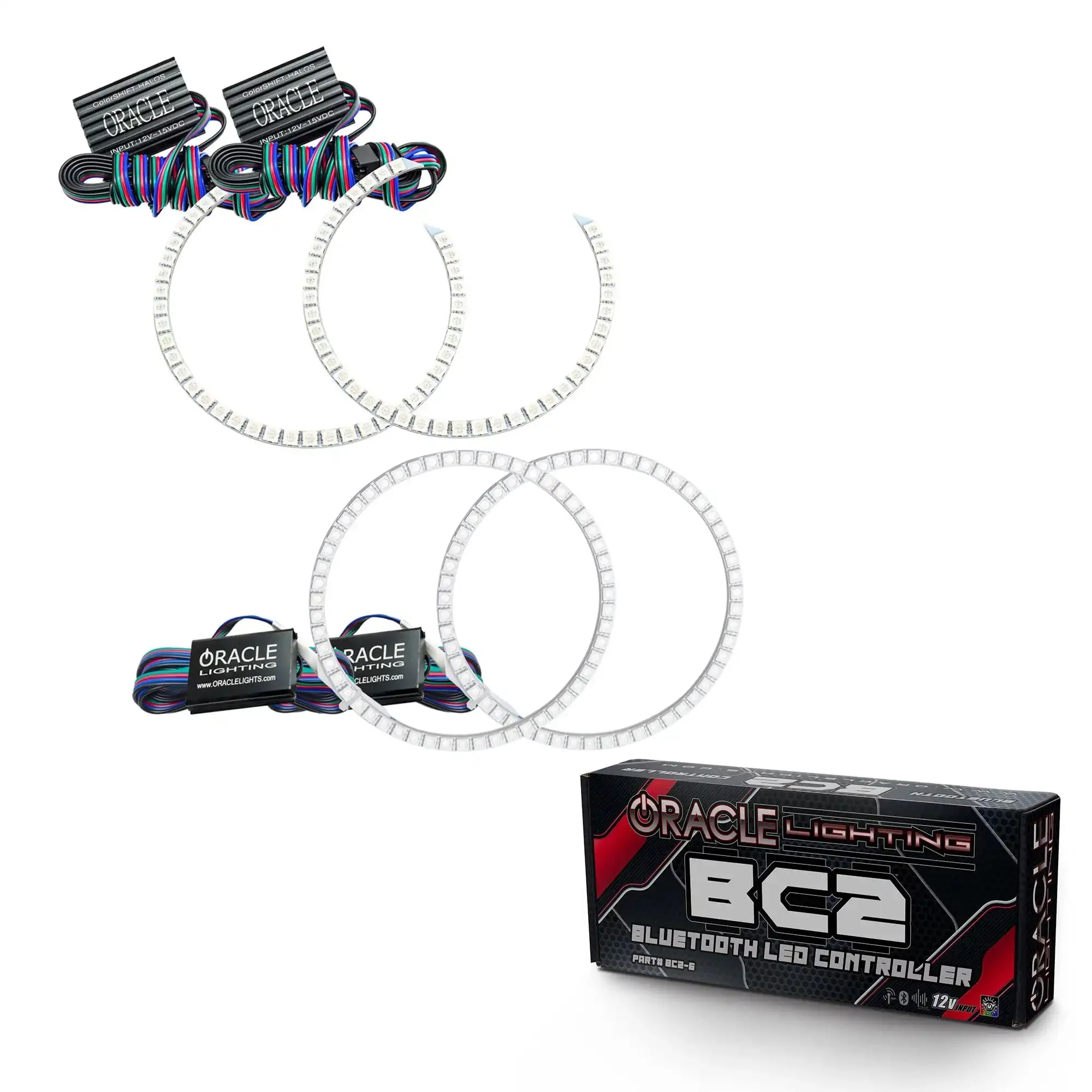 2006-2008 BMW 7 Series ORACLE Headlight Halo Kit - Image 7