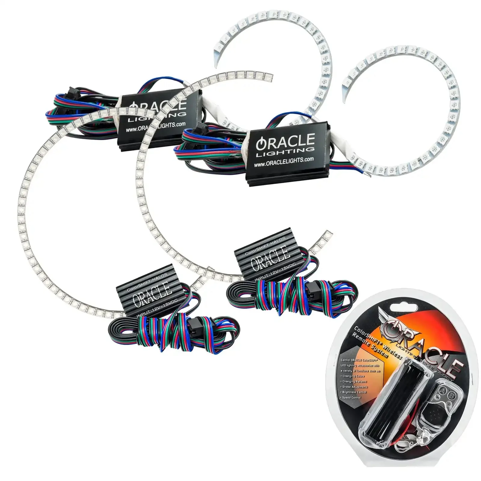 ORACLE Lighting 2006-2013 Chevrolet Impala LED Headlight Halo Kit - Image 5