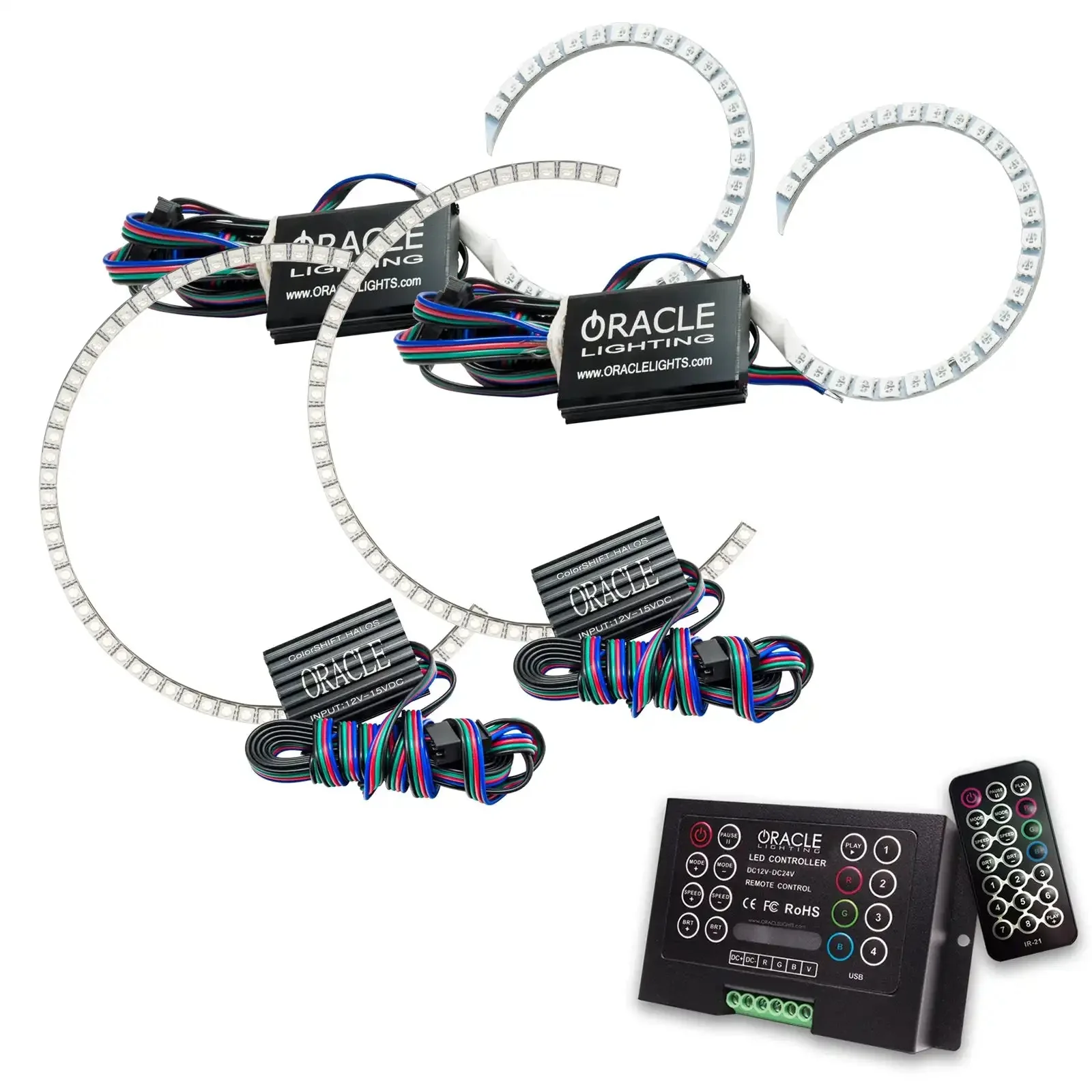 ORACLE Lighting 2006-2013 Chevrolet Impala LED Headlight Halo Kit - Image 6