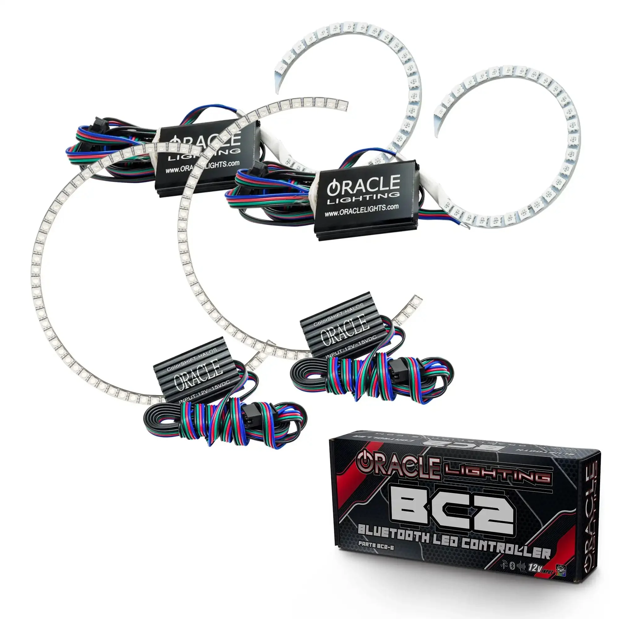 ORACLE Lighting 2006-2013 Chevrolet Impala LED Headlight Halo Kit - Image 7