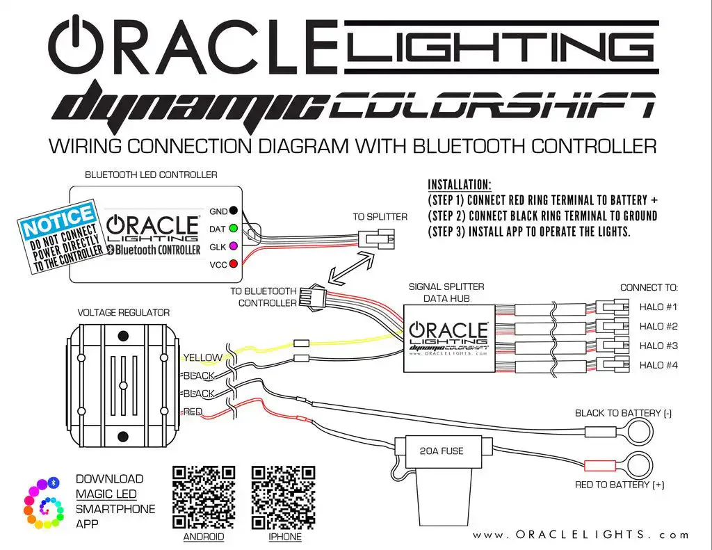 ORACLE Lighting 2007-2009 Chrysler Aspen Pre-Assembled Headlights - Dynamic ColorSHIFT - Image 5