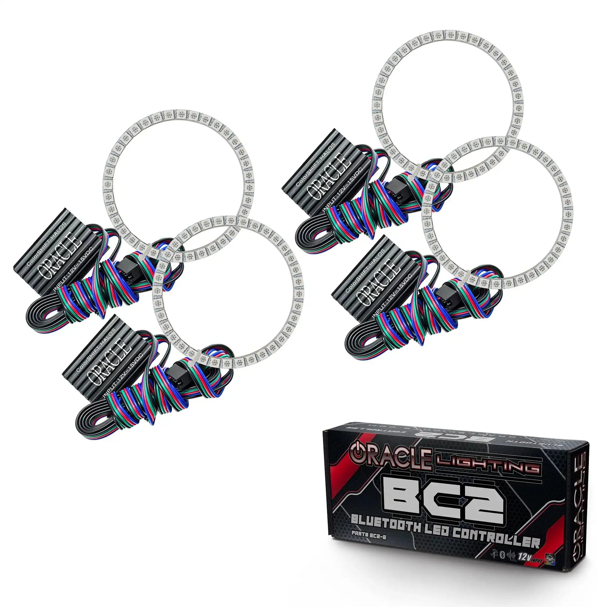 ORACLE Lighting 2007-2009 Mercedes S-Class LED Headlight Halo Kit - Image 8