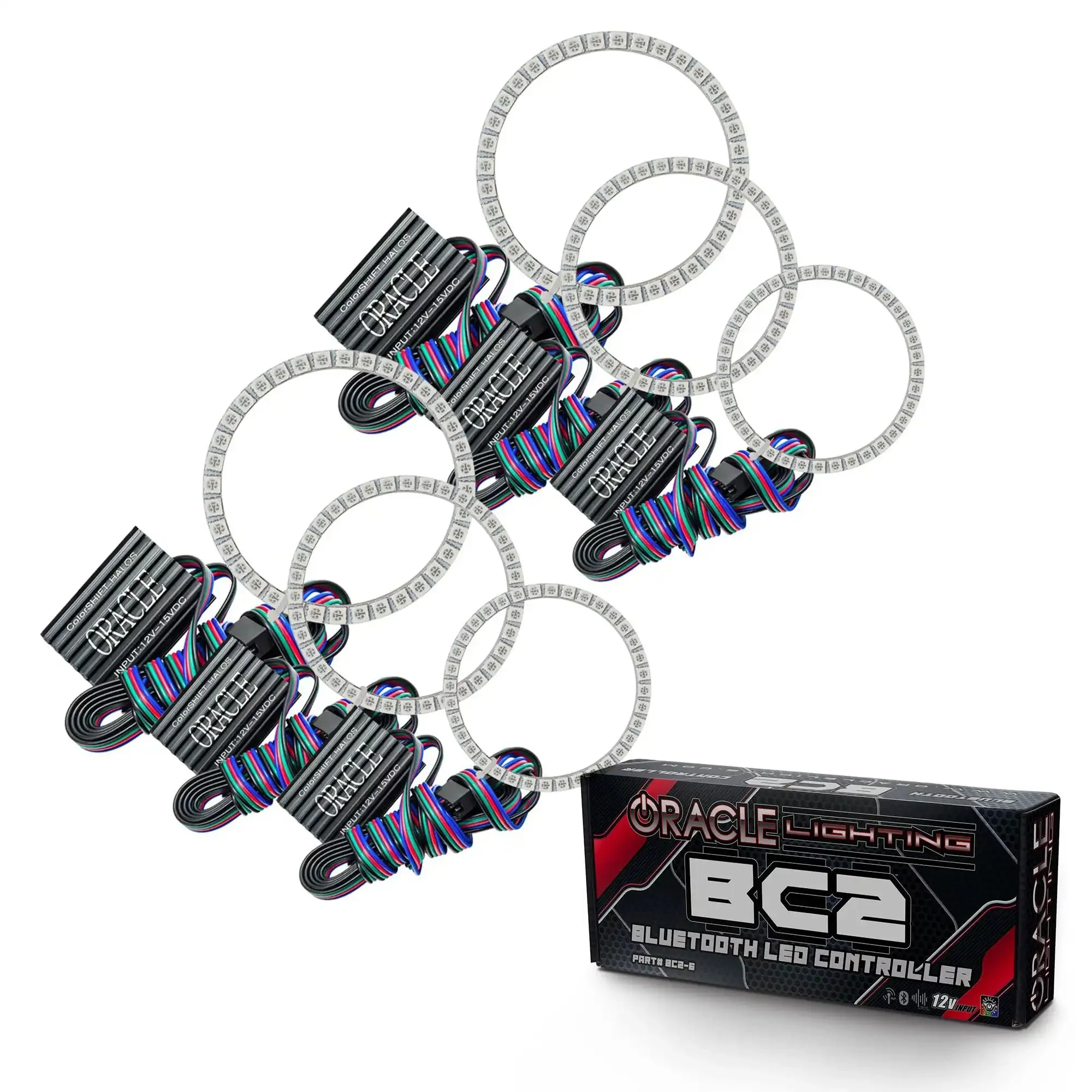 ORACLE Lighting 2007-2013 Cadillac Escalade LED Headlight Halo Kit - Image 9
