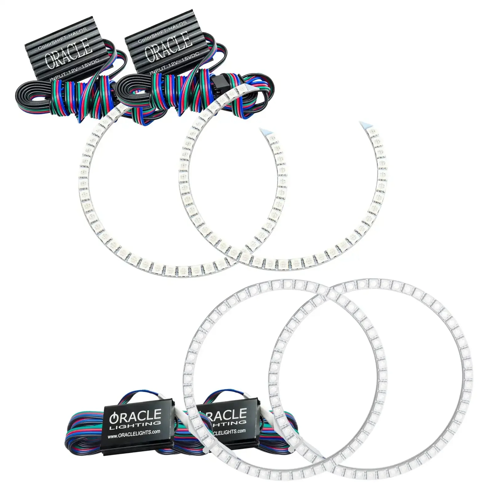 ORACLE Lighting 2007-2012 Mazda CX-7 LED Headlight Halo Kit - Image 3