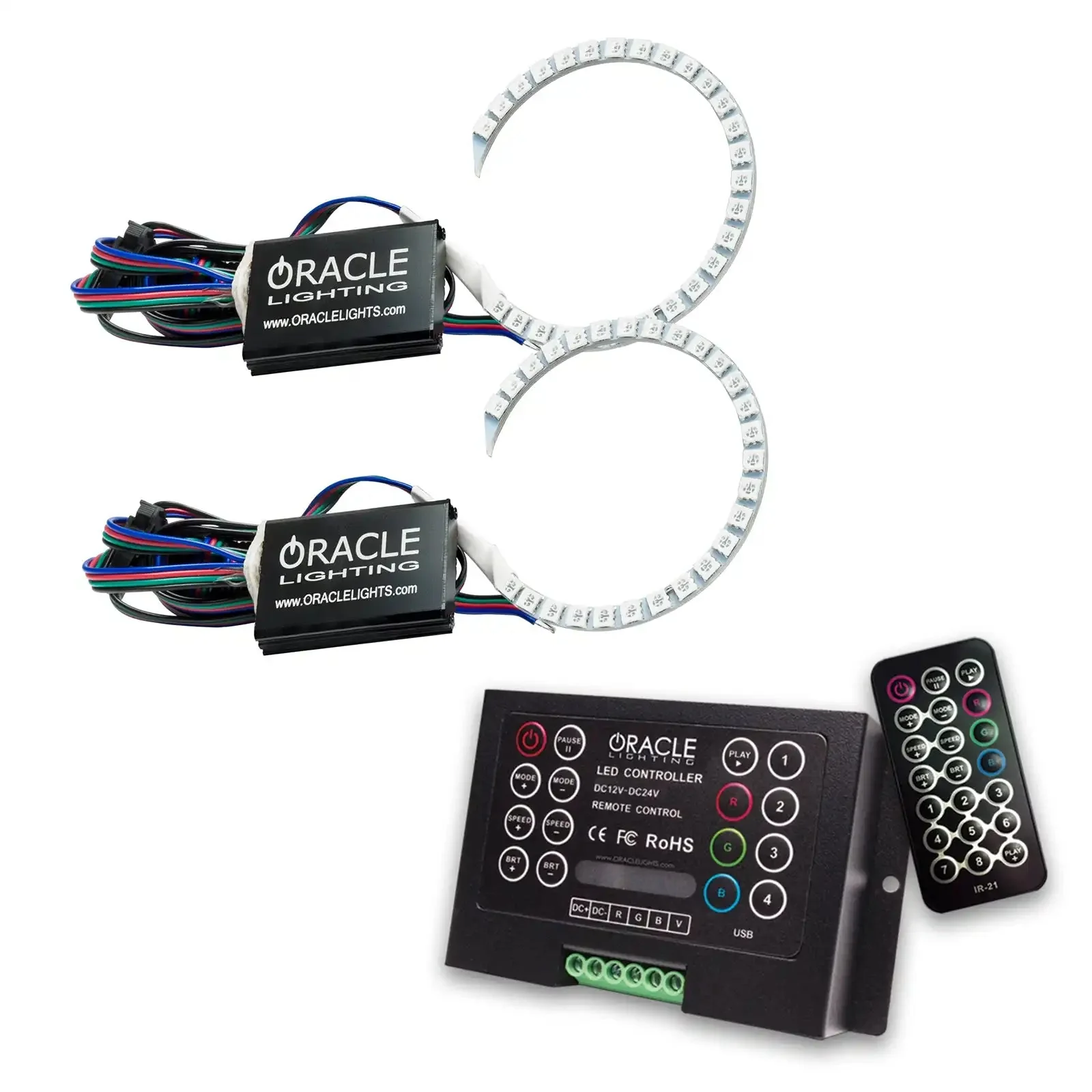 ORACLE Lighting 2007-2013 Audi A5 LED Headlight Halo Kit - Image 6