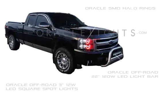 ORACLE Lighting 2007-2013 Chevy Silverado LED Headlight Halo Kit - Image 7