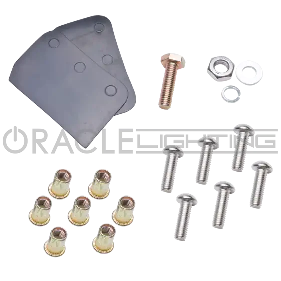2007-2013 GMC Sierra ORACLE Curved 50" LED Light Bar Brackets - Image 3