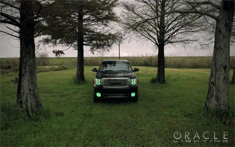 ORACLE Lighting 2007-2013 GMC Sierra LED Headlight Halo Kit (Round Style) - Image 8