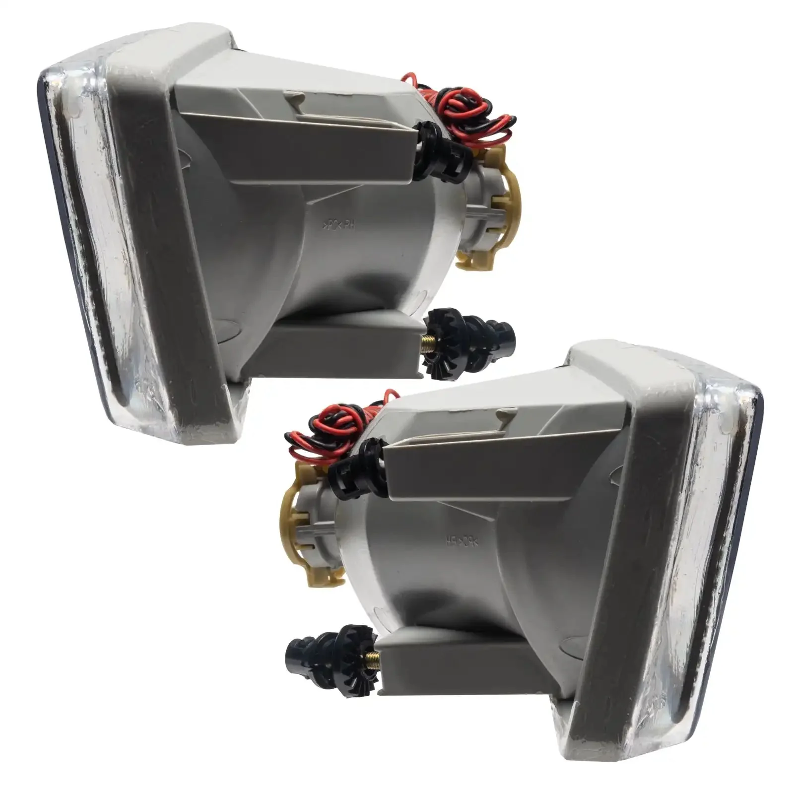 ORACLE Lighting 2007-2015 Chevrolet Silverado Pre-Assembled Fog Lights - Square Style Halo - Image 3