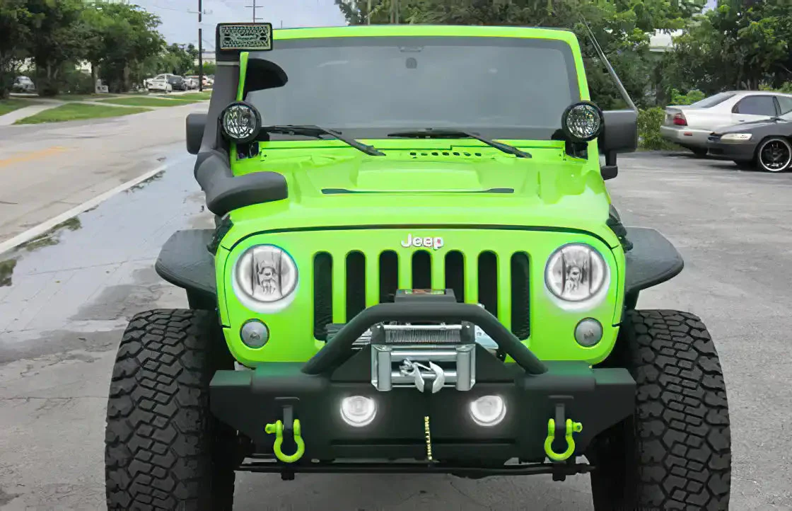 ORACLE Lighting 2007-2017 Jeep Wrangler JK LED Fog Light Halo Kit - Image 11