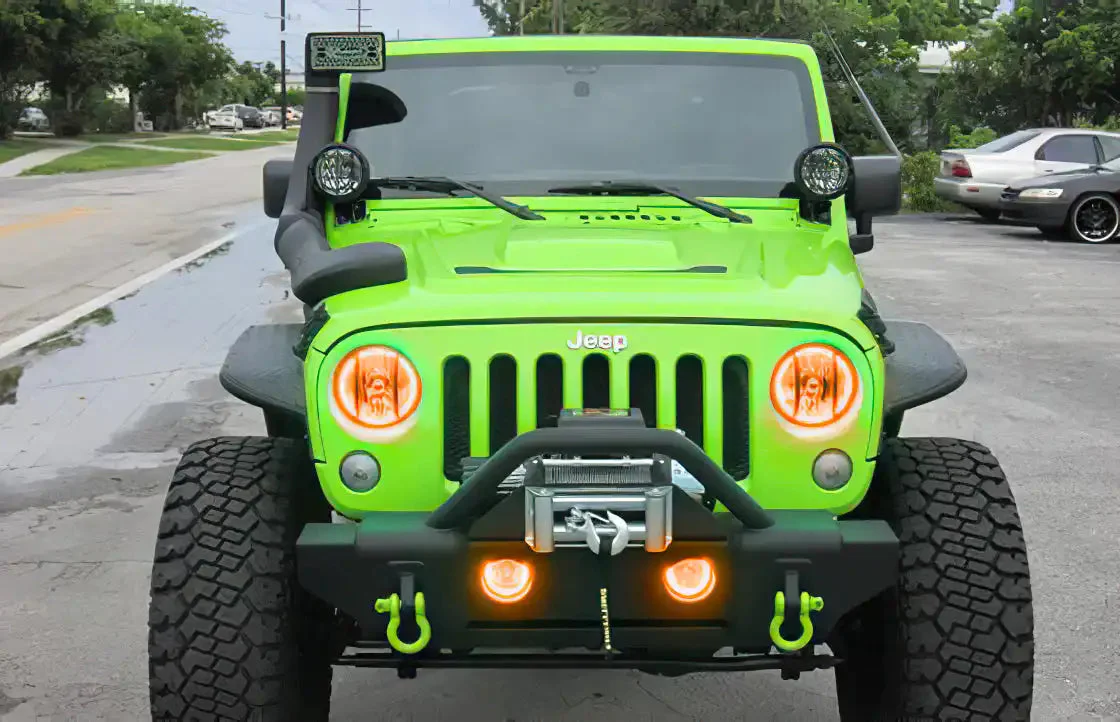 ORACLE Lighting 2007-2017 Jeep Wrangler JK LED Fog Light Halo Kit - Image 15