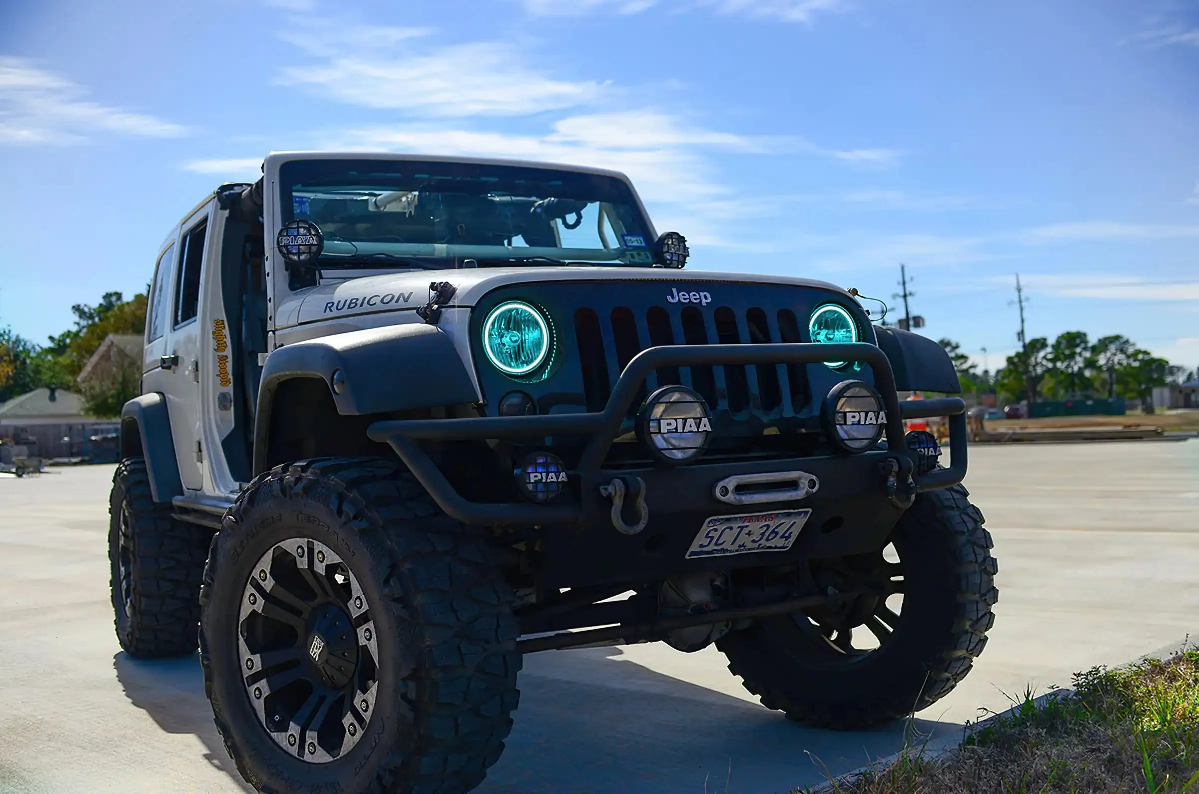 ORACLE Lighting 2007-2017 Jeep Wrangler JK LED Headlight Halo Kit - Image 25