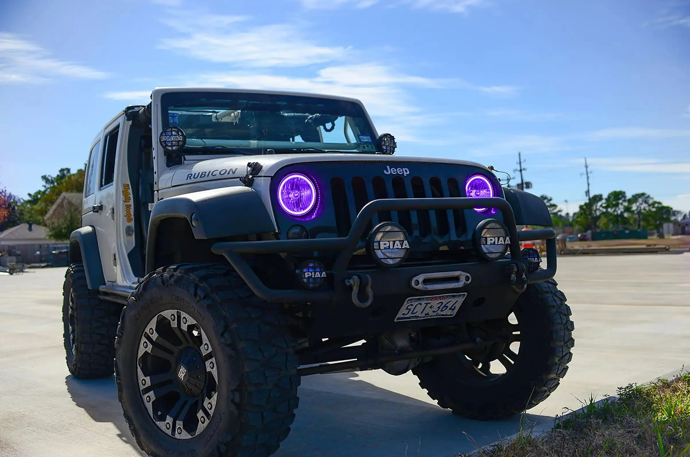 ORACLE Lighting 2007-2017 Jeep Wrangler JK LED Headlight Halo Kit - Image 27