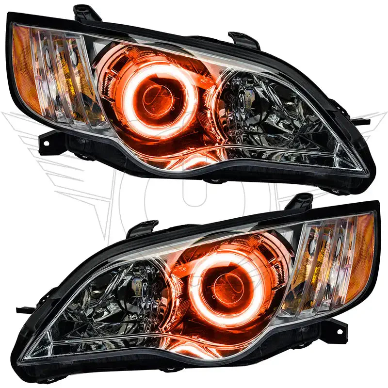 2008-2009 Subaru Legacy Pre-Assembled Headlights - Chrome - Image 10