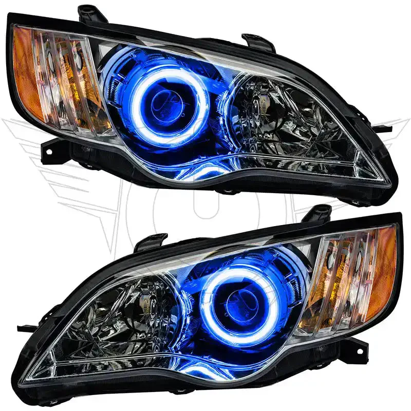 2008-2009 Subaru Legacy Pre-Assembled Headlights - Chrome - Image 18