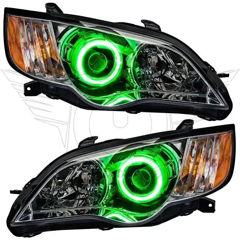 2008-2009 Subaru Legacy Pre-Assembled Headlights - Chrome - Image 19