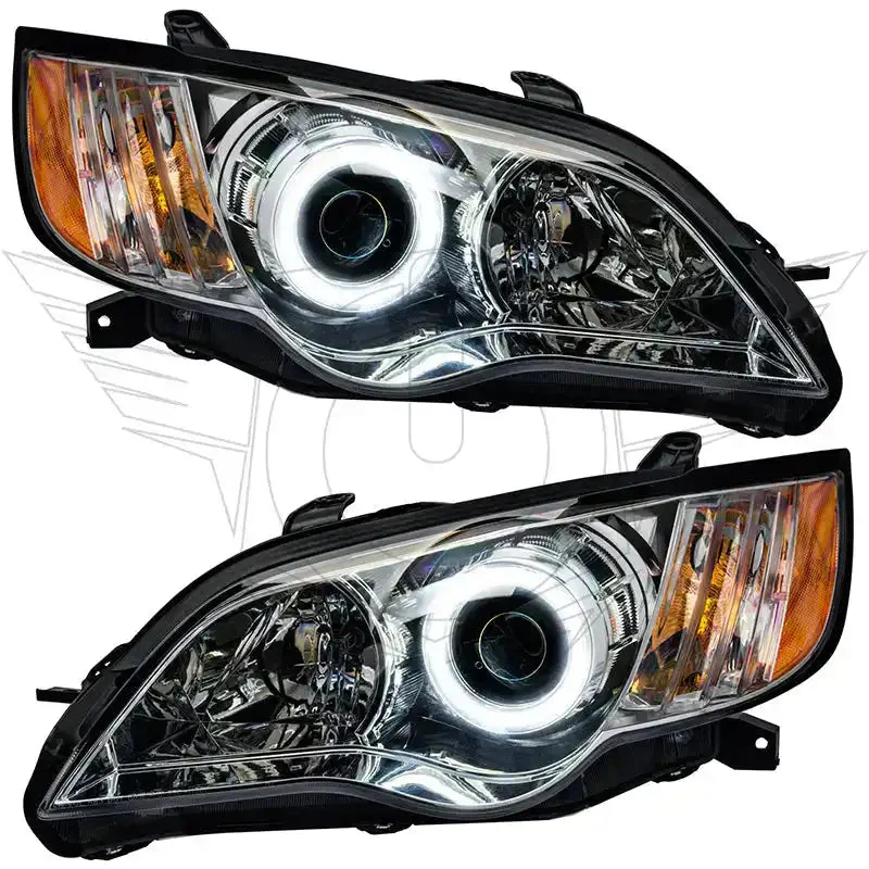 2008-2009 Subaru Legacy Pre-Assembled Headlights - Chrome - Image 20