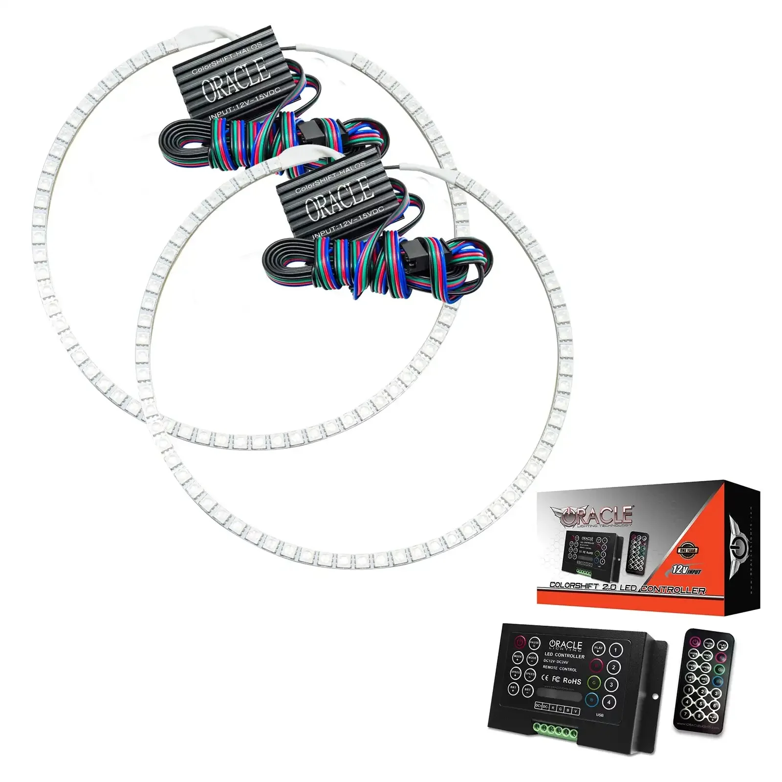 ORACLE Lighting 2008-2010 Ford Explorer Sport Trac LED Headlight Halo Kit - Image 8