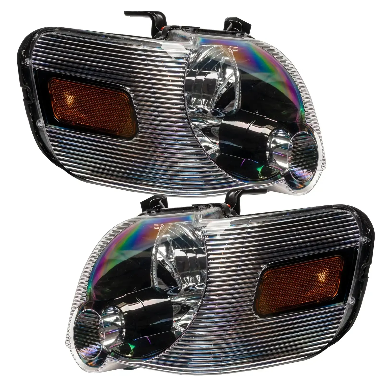 ORACLE Lighting 2008-2010 Ford Explorer Sport Trac Pre-Assembled Halo Headlights - Image 9