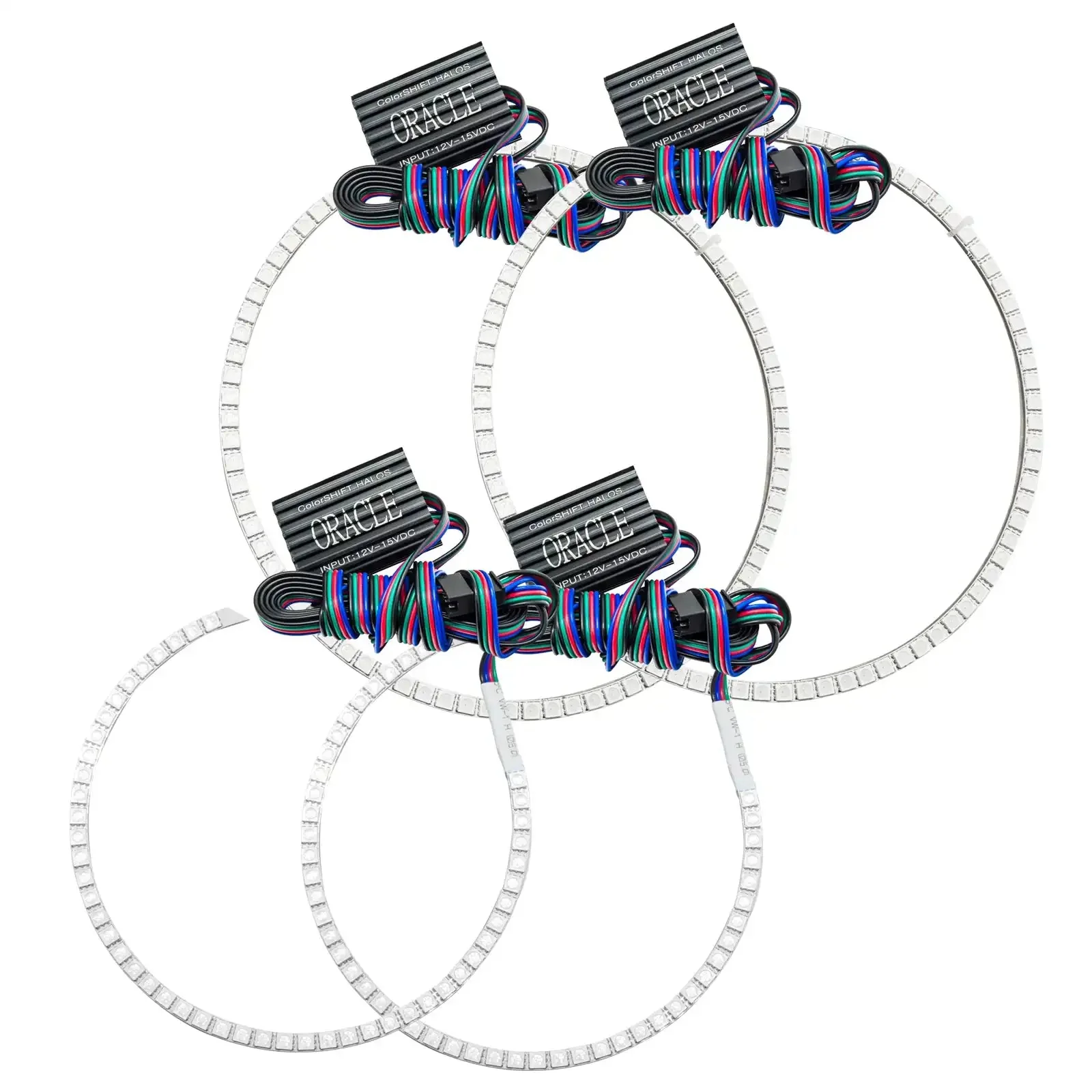 ORACLE Lighting 2008-2010 Jeep Grand Cherokee LED Headlight Halo Kit - Image 3