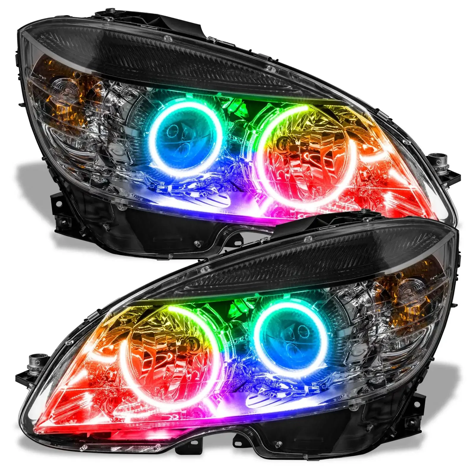 ORACLE Lighting 2008-2011 Mercedes C-Class W204 LED Headlight Halo Kit - Image 3