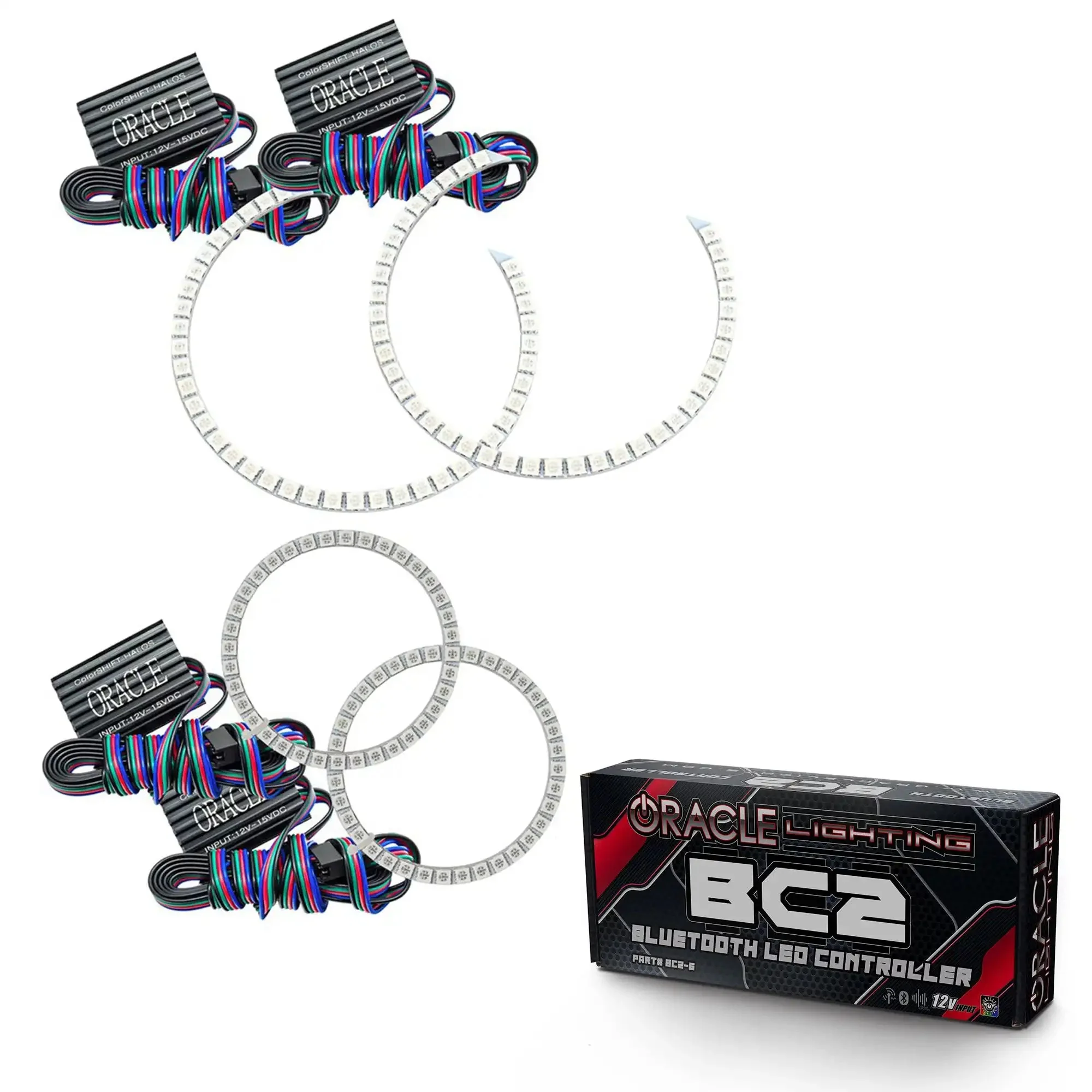 ORACLE Lighting 2008-2011 Mercedes C-Class W204 LED Headlight Halo Kit - Image 9
