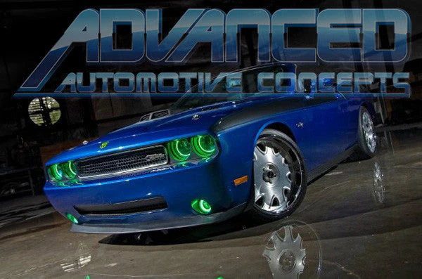 ORACLE Lighting 2008-2014 Dodge Challenger LED Headlight Halo Kit - Standard Mount - Image 9